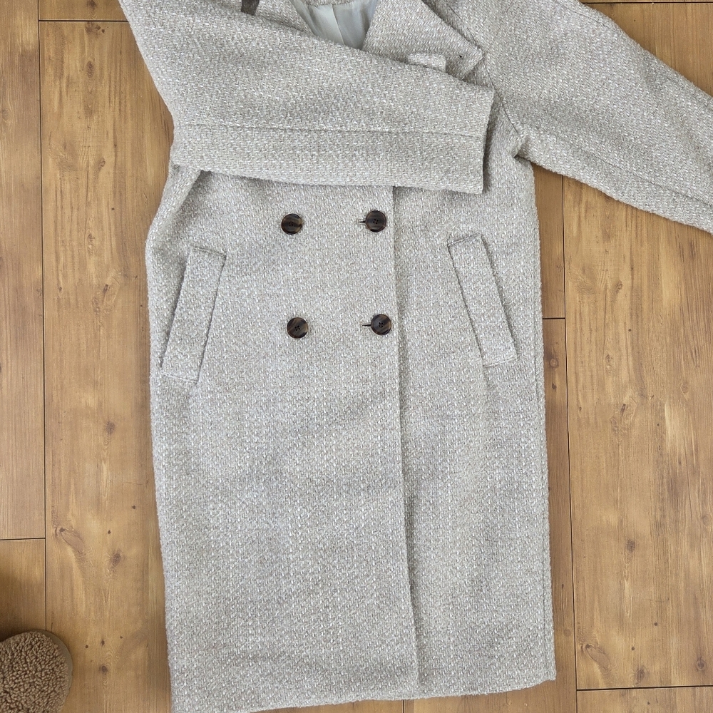 Universal Thread Women's Double-Breasted Coat Cre… - image 12